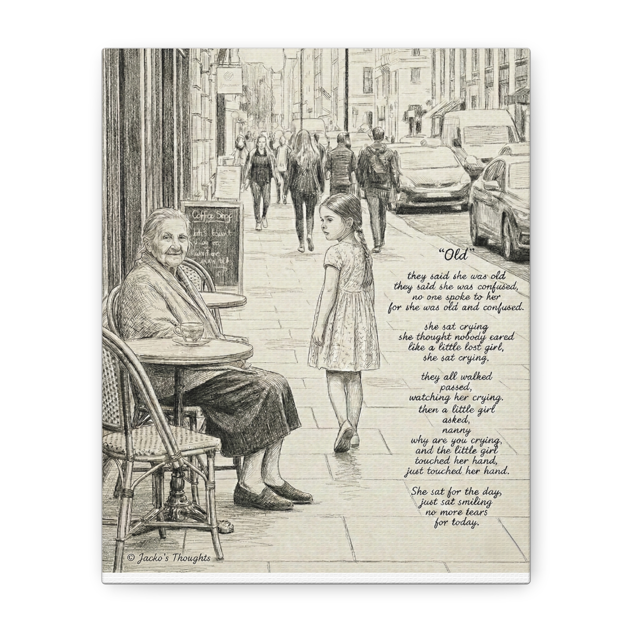 Matte Canvas, Stretched, 1.25"