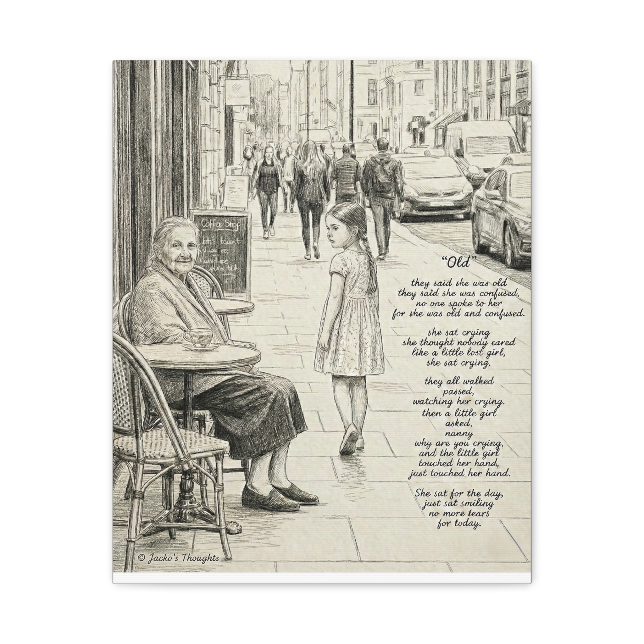 Matte Canvas, Stretched, 1.25" - Image 5